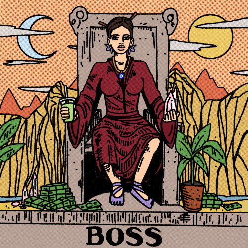 cover for track BOSS of artist INSTASAMKA