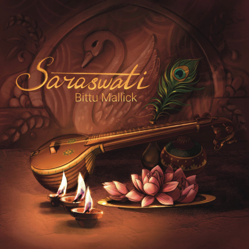 cover for track Saraswati of artist Bittu Mallick