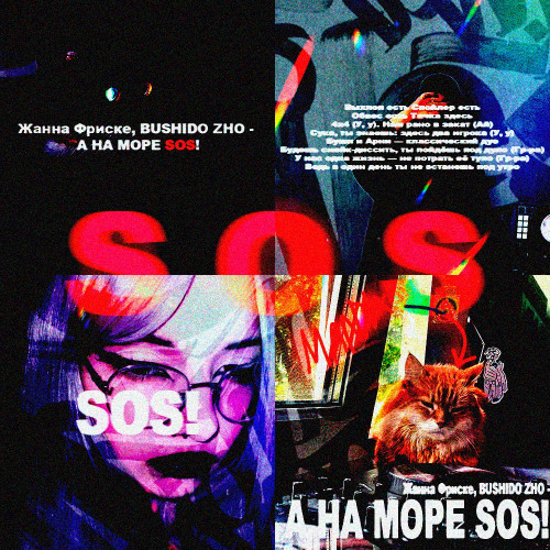 cover for track А на море SOS! (mash-up my amnexxxia) of artist Жанна Фриске, BUSHIDO ZHO