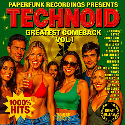 cover for track TECHNOID: GREATEST COMEBACK VOL. 1 of artist Various Artists