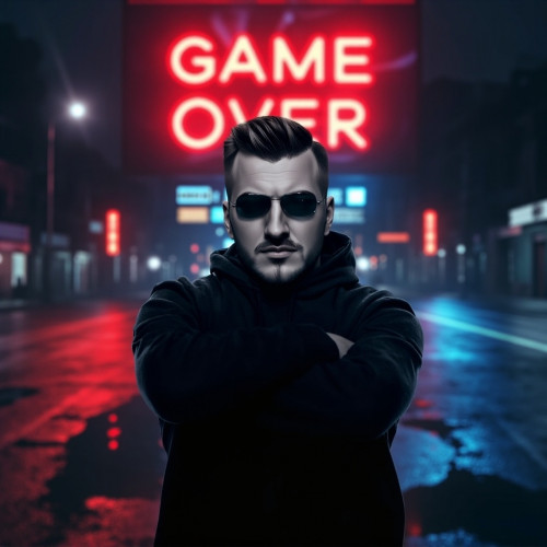 cover for track Game over  of artist Джони Блэк