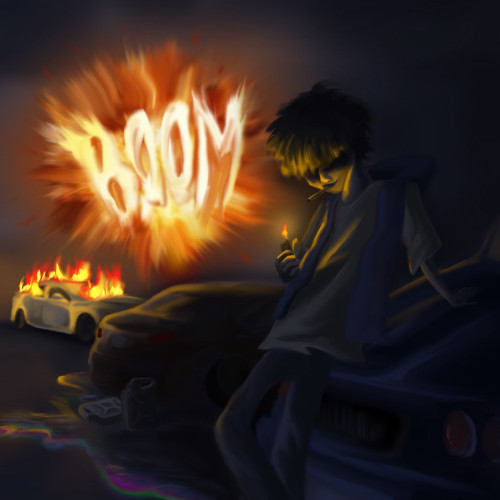 cover for track BOOM of artist Flamebaby