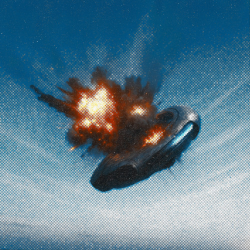 cover for track Spaceship Crash of artist REFLECT AFTER DARK, Portwave