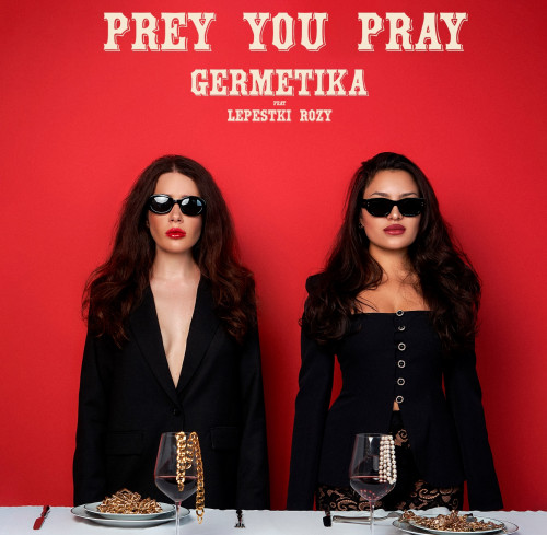 cover for track Prey you pray of artist Germetika, lepestki rozy