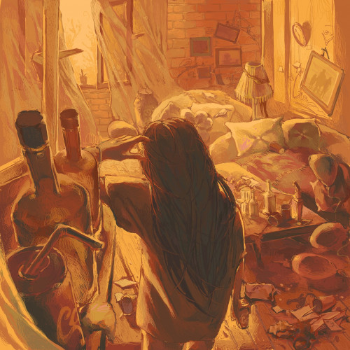 cover for track падаю of artist b3brina