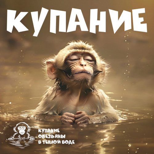 cover for track КУПАНИЕ of artist Купание обезьяны в тёплой воде