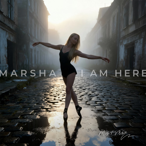 cover for track I am here of artist Marsha